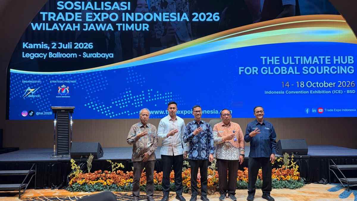 Gelar Sosialisasi TEI 2026 di Surabaya, Kemendag Undang Pelaku Usaha Jawa Timur Manfaatkan Peluang Ekspor melalui TEI 2026