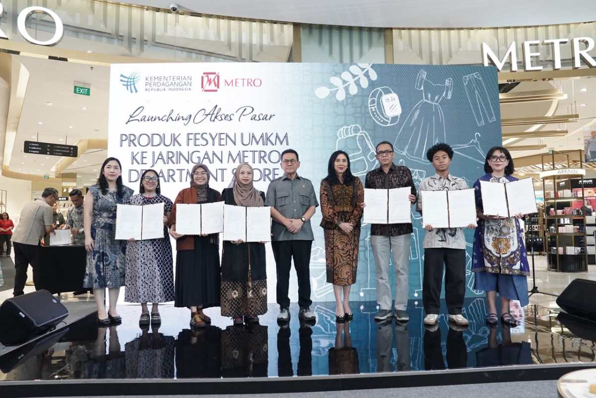 11 UMKM Fesyen Jalin Kemitraan dengan Metro Department Store