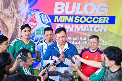 Perum BULOG Gelar Mini Soccer Fun Match