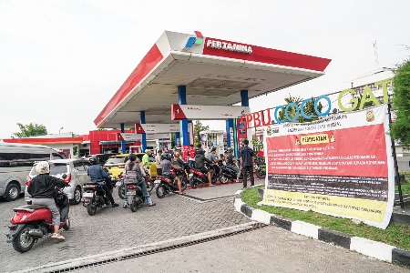 Pertamina Patra Niaga Optimalkan Distribusi BBM, Antrean Kendaraan di SPBU Medan Mulai Kembali Normal