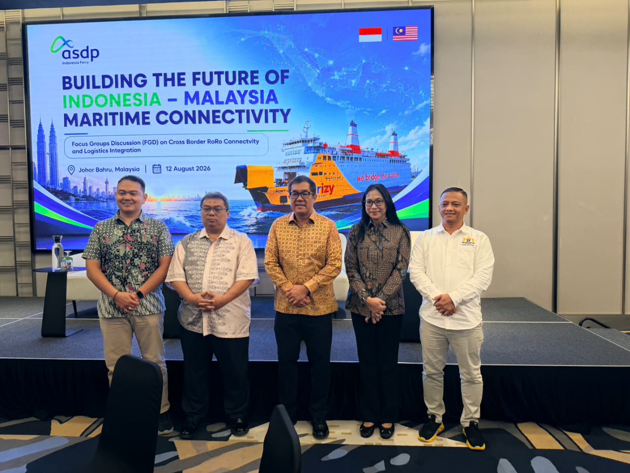 Pengembangan Konektivitas Layanan Roro Batam–Johor Perkuat Kolaborasi Bilateral