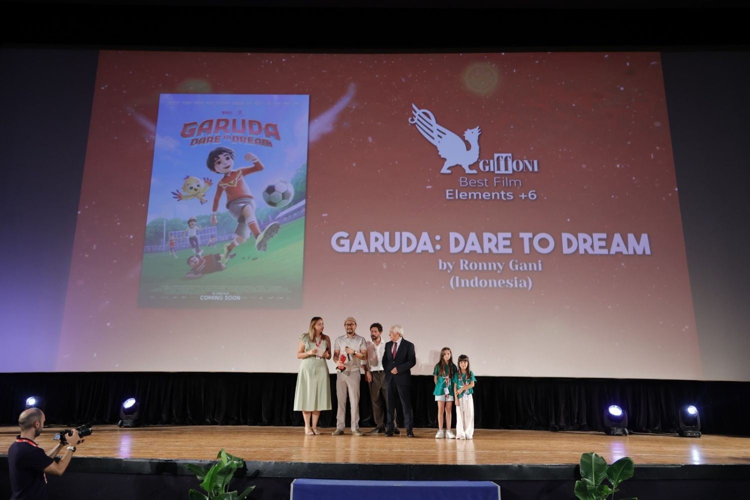 Keren, Film Animasi Indonesia Garuda: Dare to Dream Raih Dua Penghargaan di Festival Film Italia