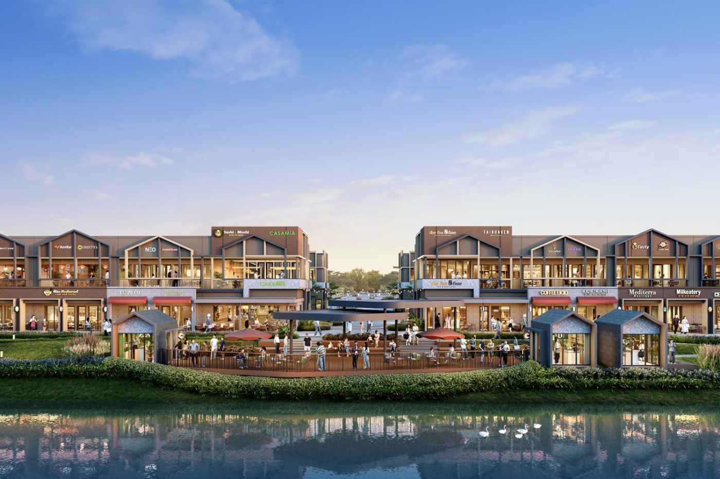 Sinar Mas Land Luncurkan West Lakeside, Produk Komersial Terbaru Berkonsep Panorama Tepi Danau di BSD City