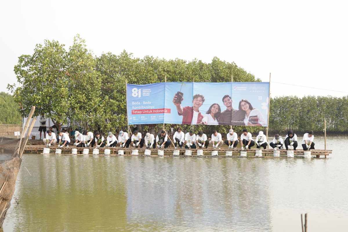 Maknai Kemerdekaan, InJourney Airports Tanam 81.000 Mangrove di Seluruh Nusantara