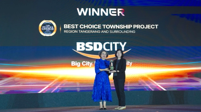 Dipilih Langsung oleh Konsumen Indonesia, Sinar Mas Land Raih Empat Penghargaan Golden Property Awards People’s Choice 2026