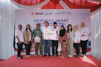 Pelindo Terminal Petikemas Gelar Pemeriksaan Kesehatan untuk 200 Balita dan Lansia