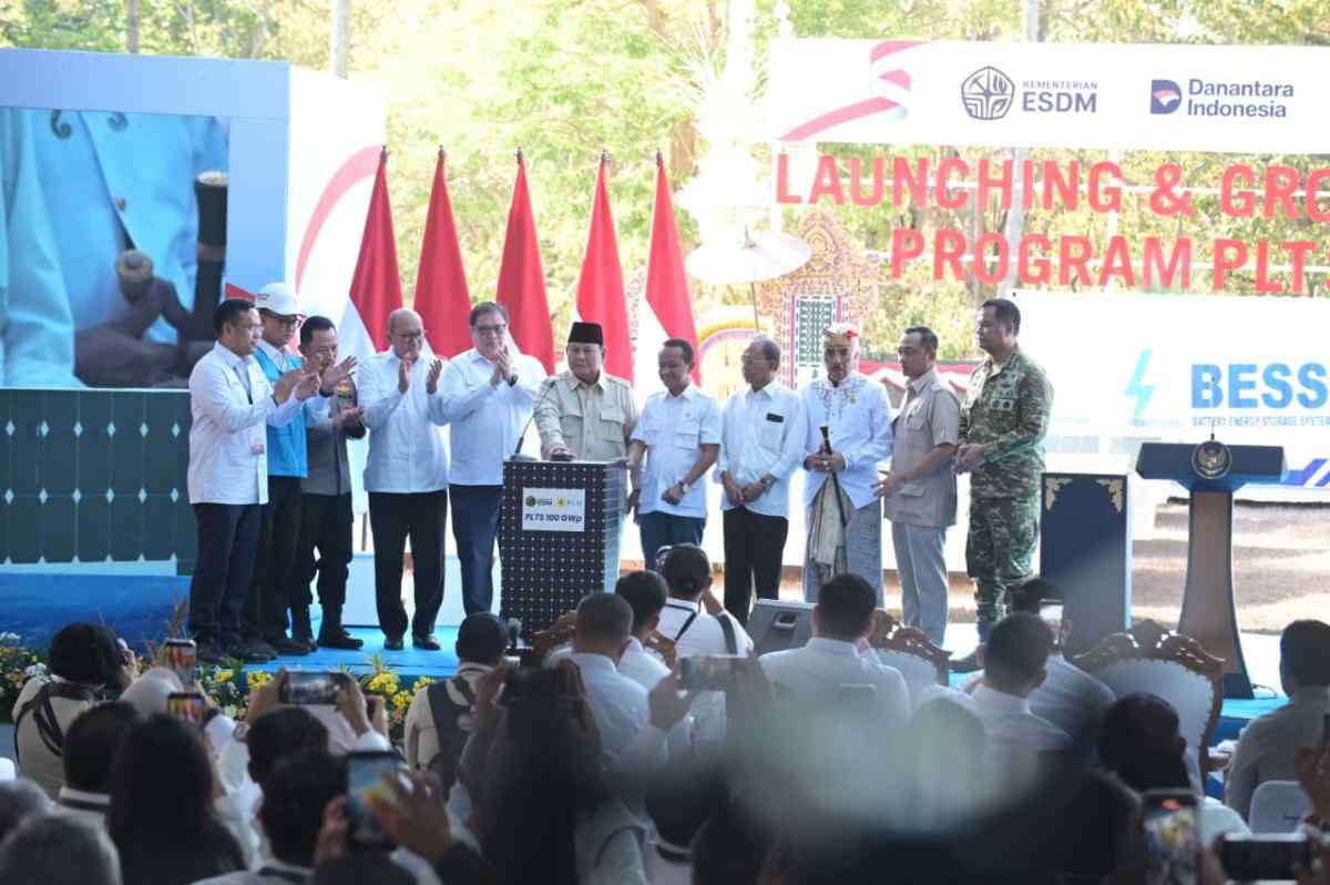 Presiden Prabowo Luncurkan Program PLTS 100 GWp, PLN Siap Dukung Akselerasi Pengembangan EBT Menuju Swasembada Energi