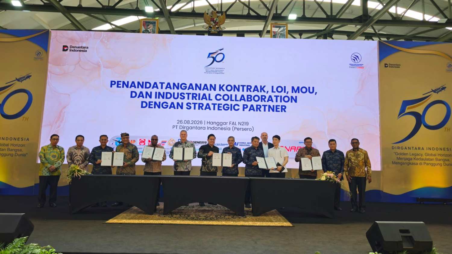 Simposium Nasional HUT ke-50 PTDI,  Perkuat Konektivitas Udara dan Kolaborasi Strategis