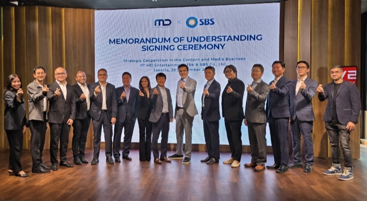 MD Entertainment dan SBS Teken MoU dalam Bisnis Konten dan Media