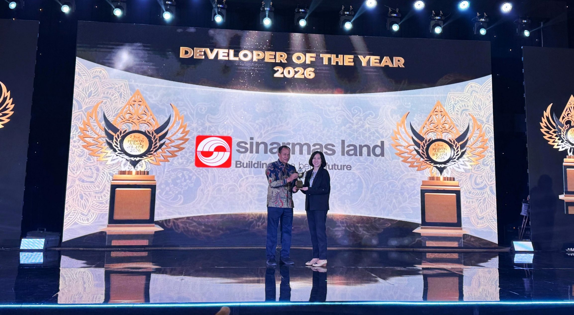 Keren, Sinar Mas Land Raih Dua Penghargaan Bergengsi di Ajang Indonesia Property & Bank Awards 2026