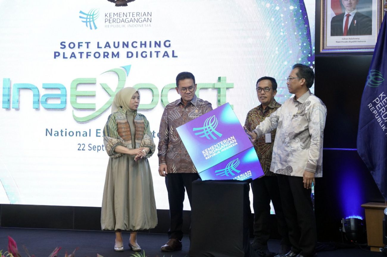 Layanan Baru InaExport Resmi Diluncurkan, Perkuat Akses Pasar Produk-Produk Indonesia