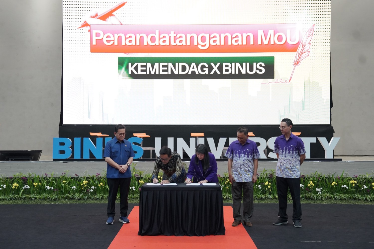 Kemendag Gandeng BINUS University Masuk Campuspreneur