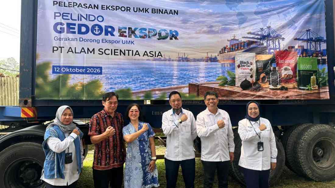 Pelindo Lepas Ekspor Produk UMK Binaan ke Brunei Darussalam