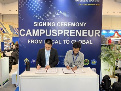 UKM Campuspreneur Catat Potensi Transaksi USD 22,56 Juta di TEI 2026