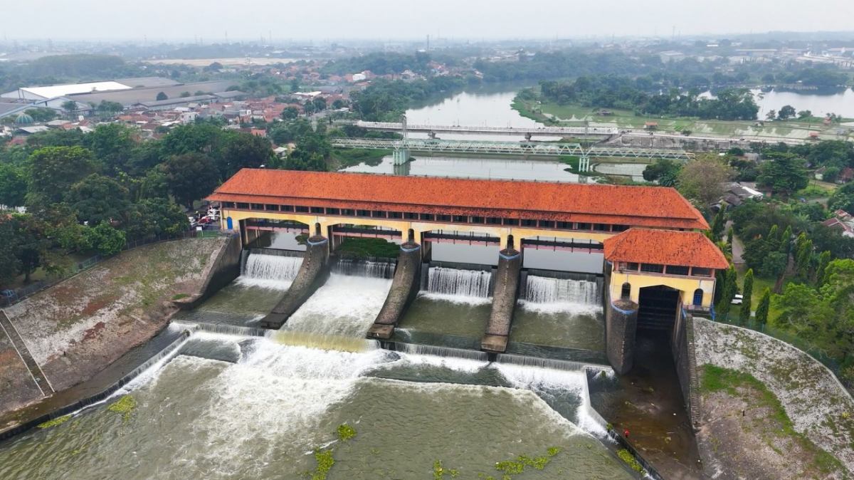 Air Irigasi PJT II Dukung Ketahanan Pangan Nasional