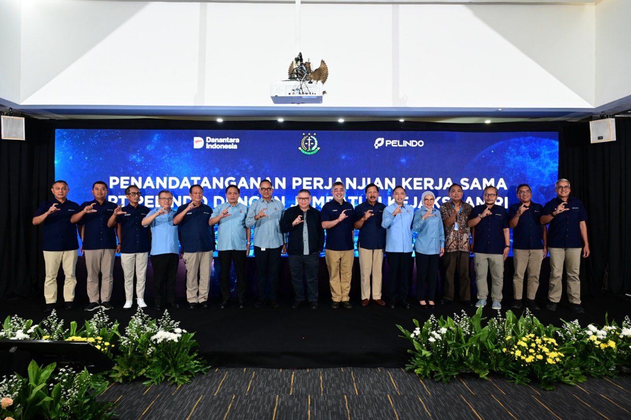 Pelindo Teken Kerja Sama dengan Jamdatun tentang Penanganan Masalah Hukum Perdata dan Tata Usaha Negara