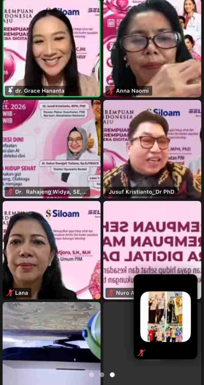 Deteksi Dini Kanker Payudara dan Gaya Hidup Sehat Jadi Sorotan Edukasi PIM Bersama Siloam